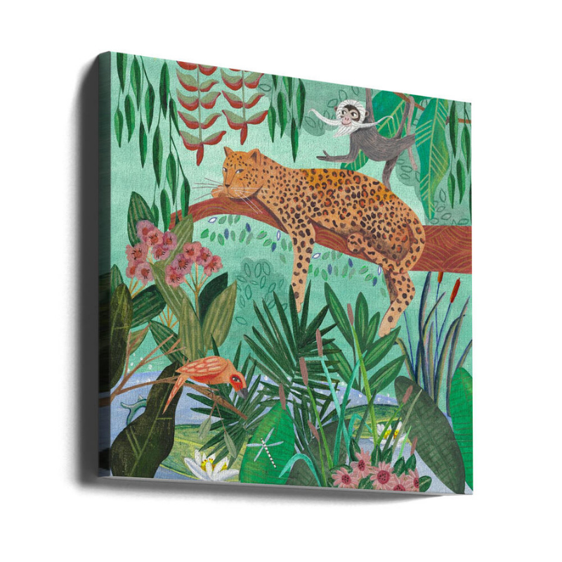 Cuadro "Leopard in the jungle"