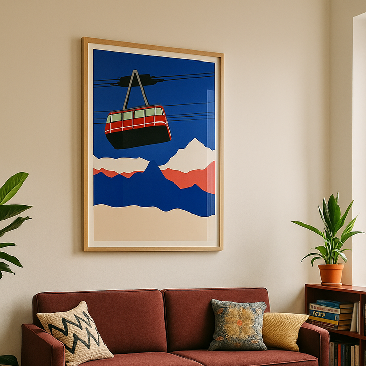 Cuadro "Ski Mountains"