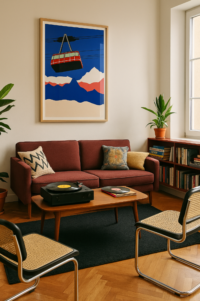 Cuadro "Ski Mountains"