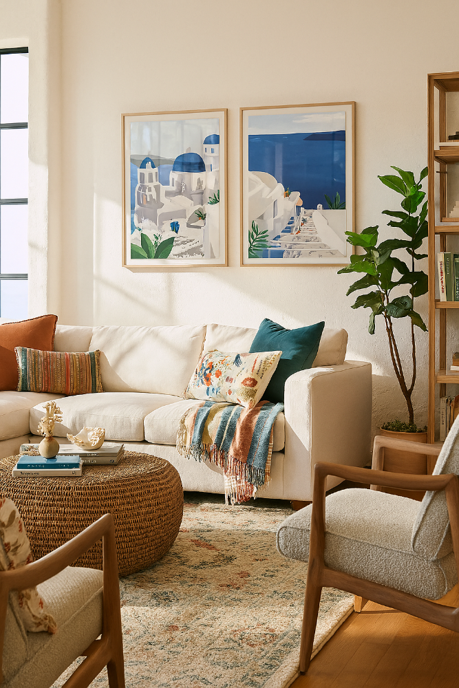 Cuadro "Santorini Island"