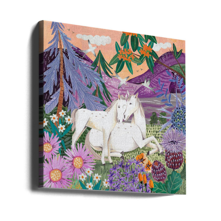 Cuadro "Horses in the Mountains"