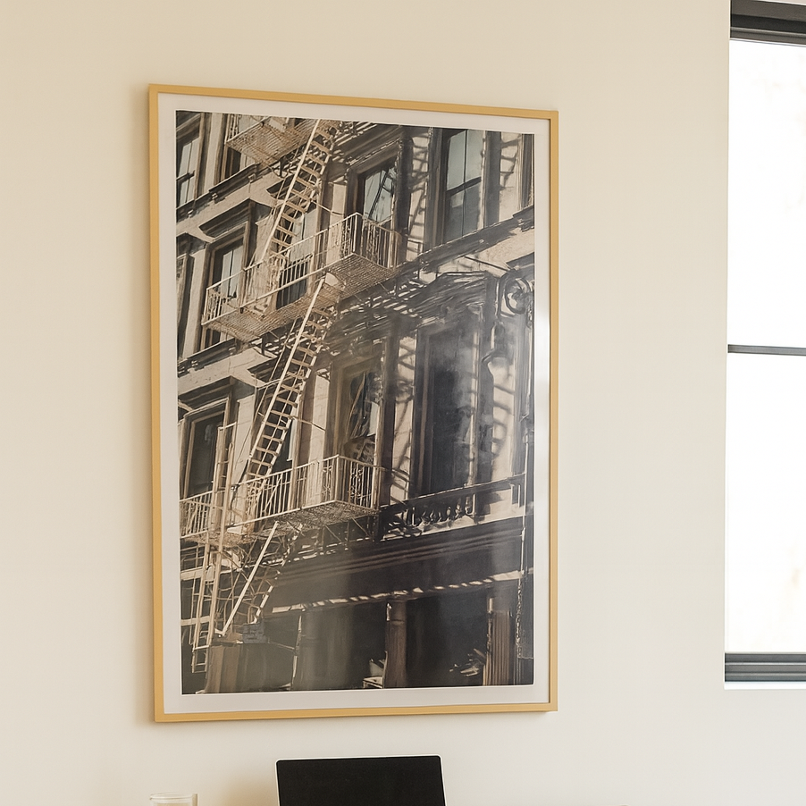 Cuadro "New York City Fire Escapes 03"