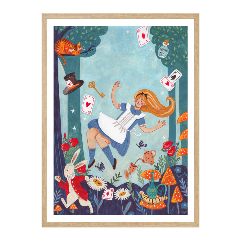 Cuadro "Alice in Wonderland"