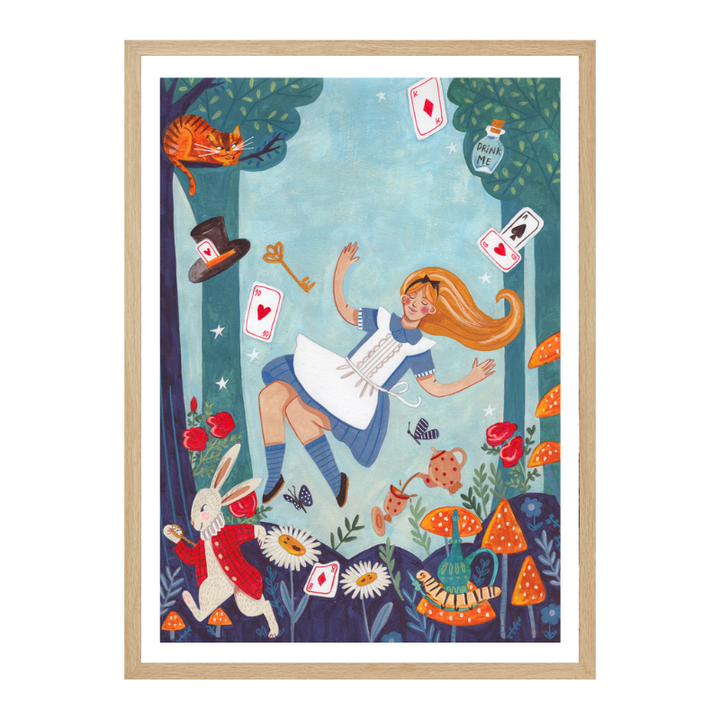 Cuadro "Alice in Wonderland"