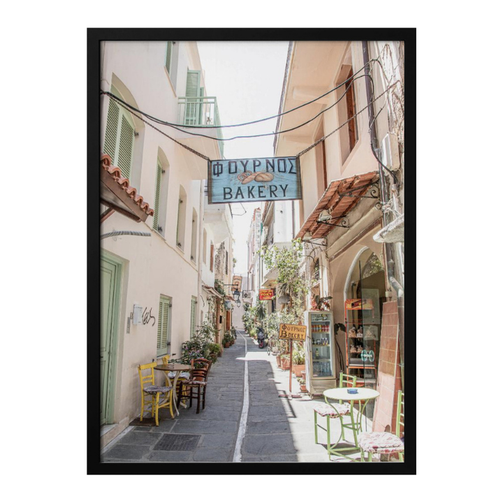 Cuadro "Street in Greece"