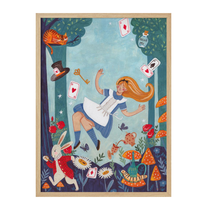 Cuadro "Alice in Wonderland"