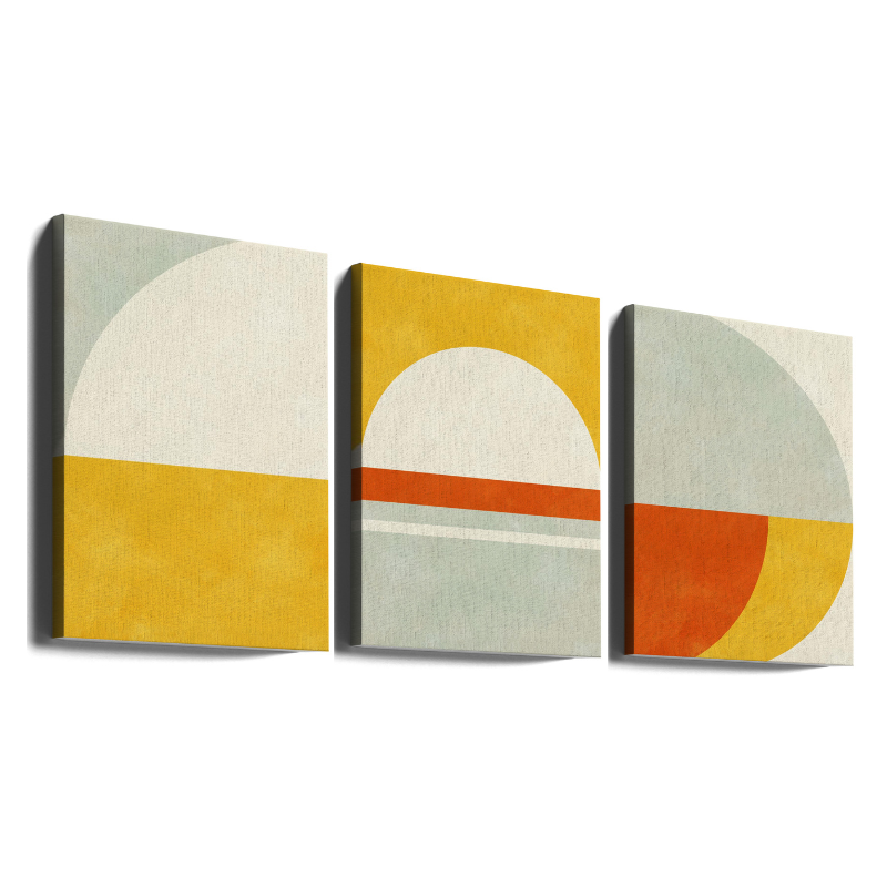 Set de cuadros "Solar Rhythm"