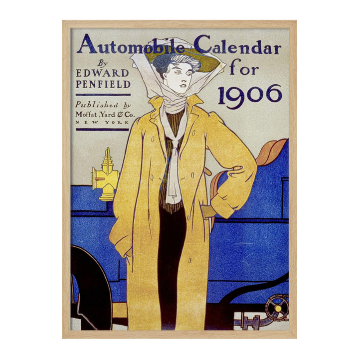 Cuadro "Automobile Calendar for 1906"