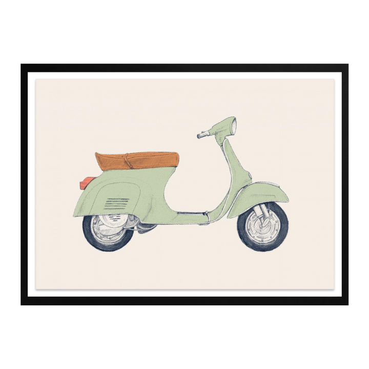 Cuadro "Vespa Print"