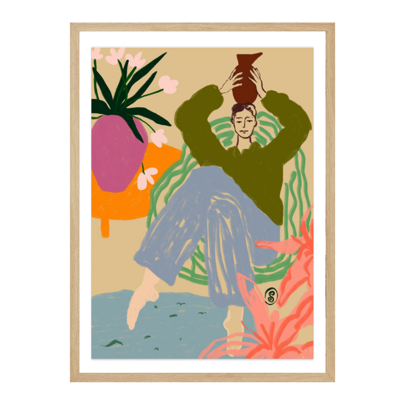 Cuadro "Woman With a Vessel"