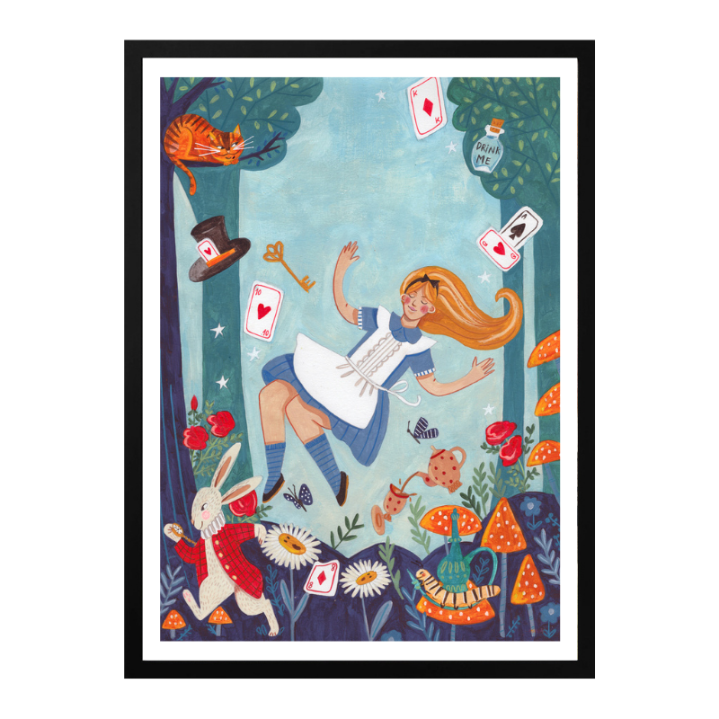 Cuadro "Alice in Wonderland"