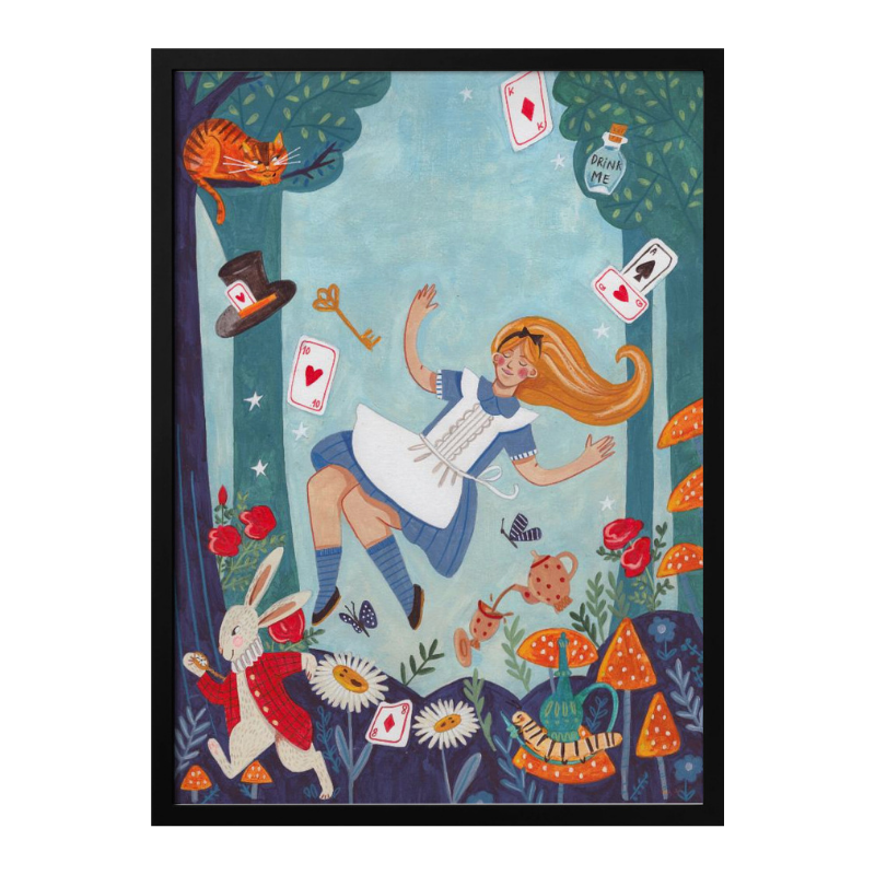 Cuadro "Alice in Wonderland"