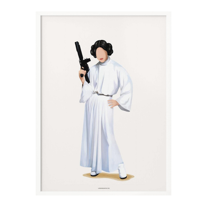 Cuadro "Princess Leia"