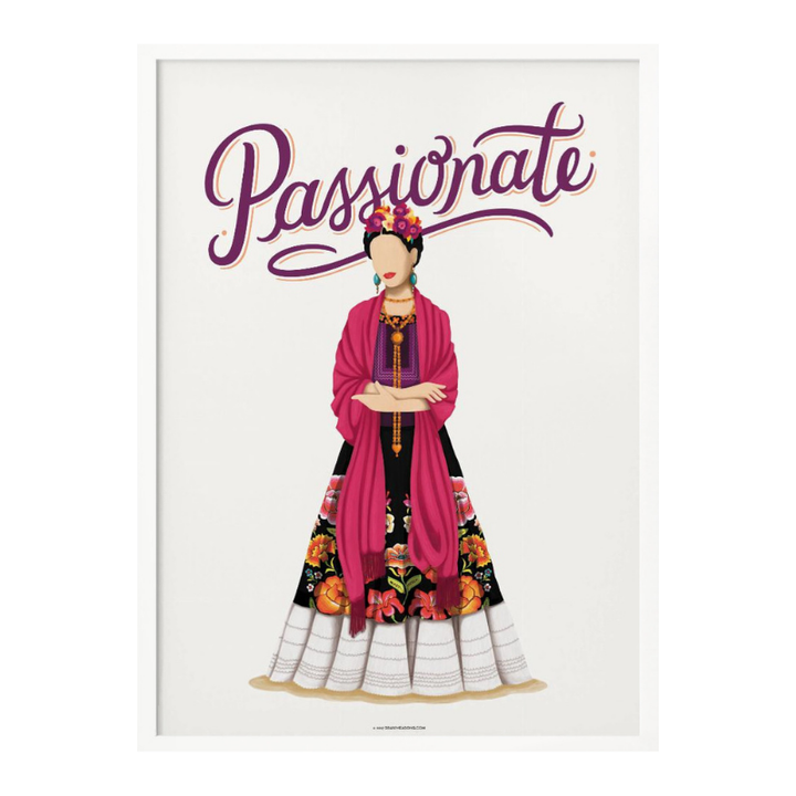 Cuadro "Frida Passionate"