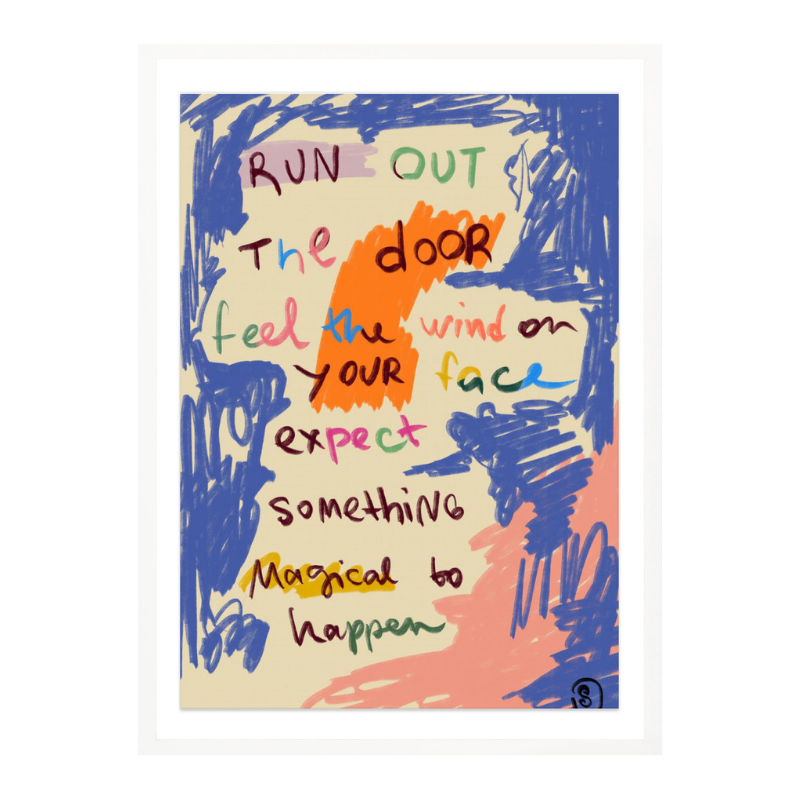 Cuadro "Magical Day Message"