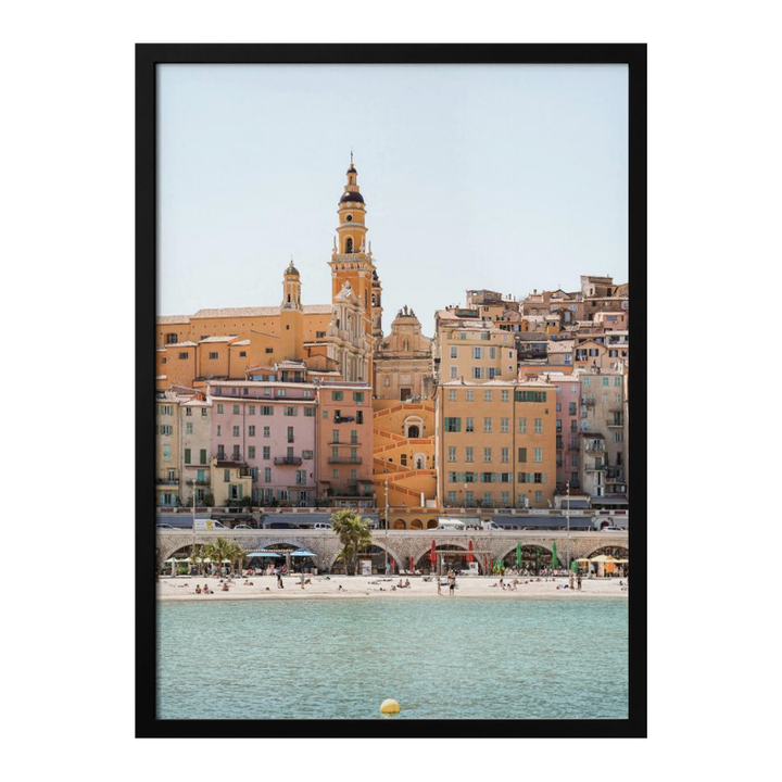 Cuadro "Skyline of Menton"