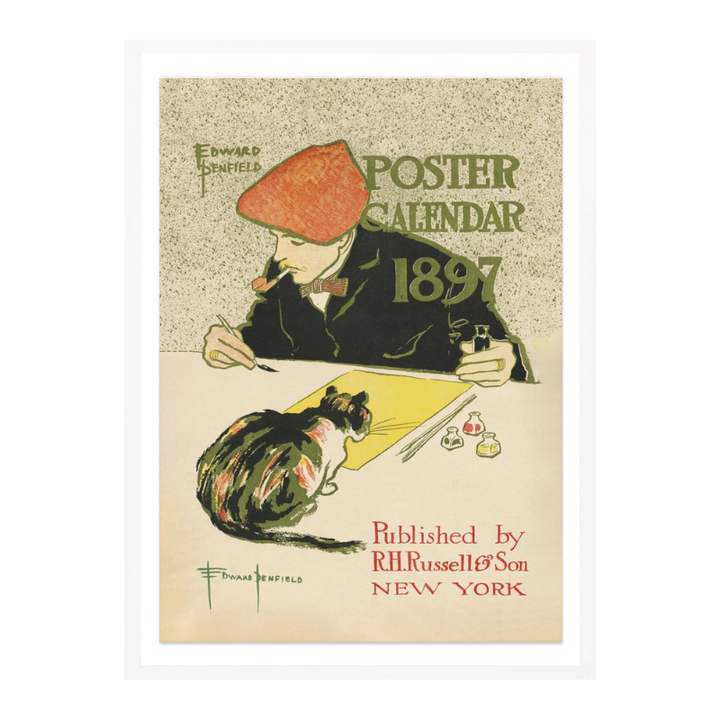 Cuadro "Edward Penfield Self Portrait"