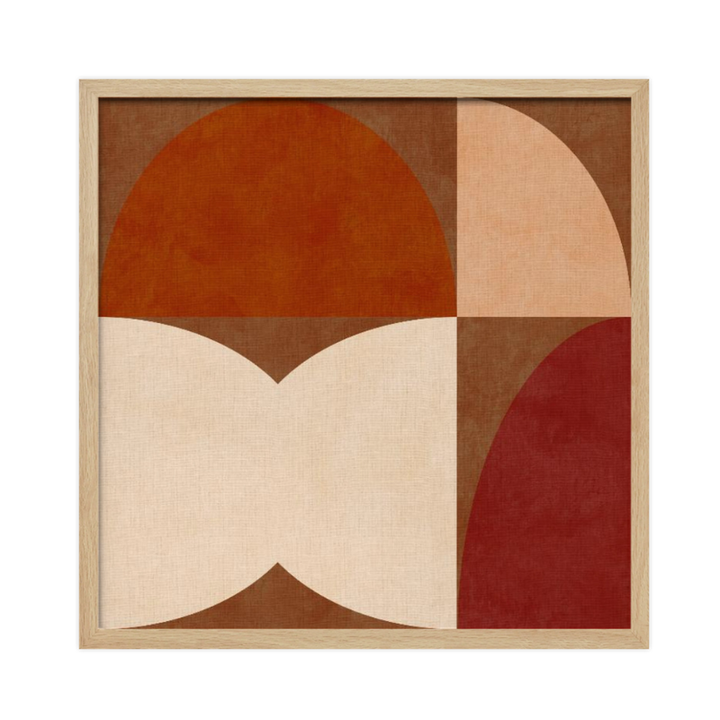 Cuadro "Autumn Mid Century Earthy 14"