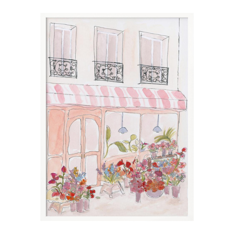 Cuadro "Pink Flower Shop"