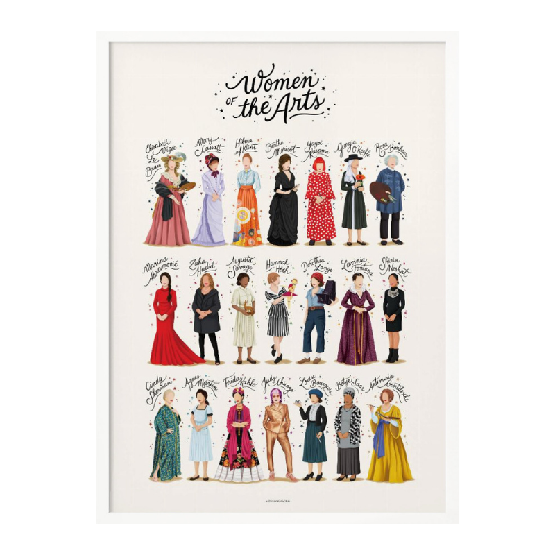 Cuadro "Women of the Arts"