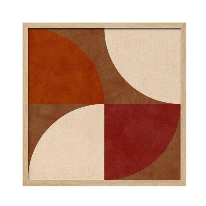Cuadro "Autumn Mid Century Earthy 13"