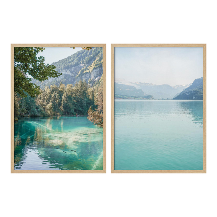Set de cuadros "Still Waterscape"