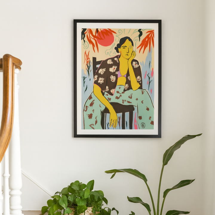 Cuadro "Sun and Waves"