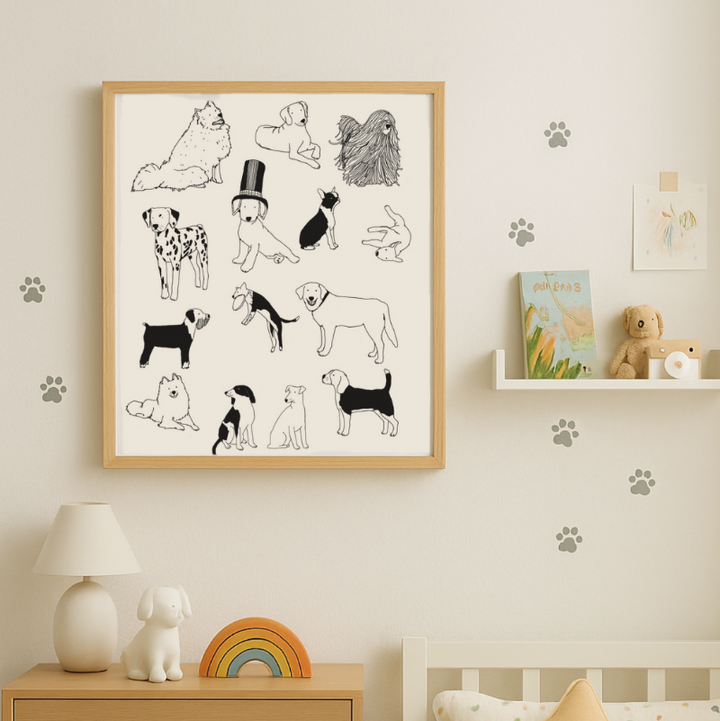 Cuadro "Dogs"