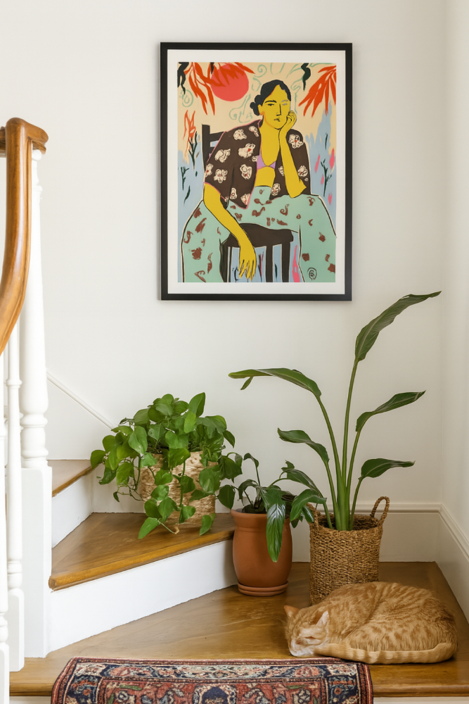 Cuadro "Sun and Waves"