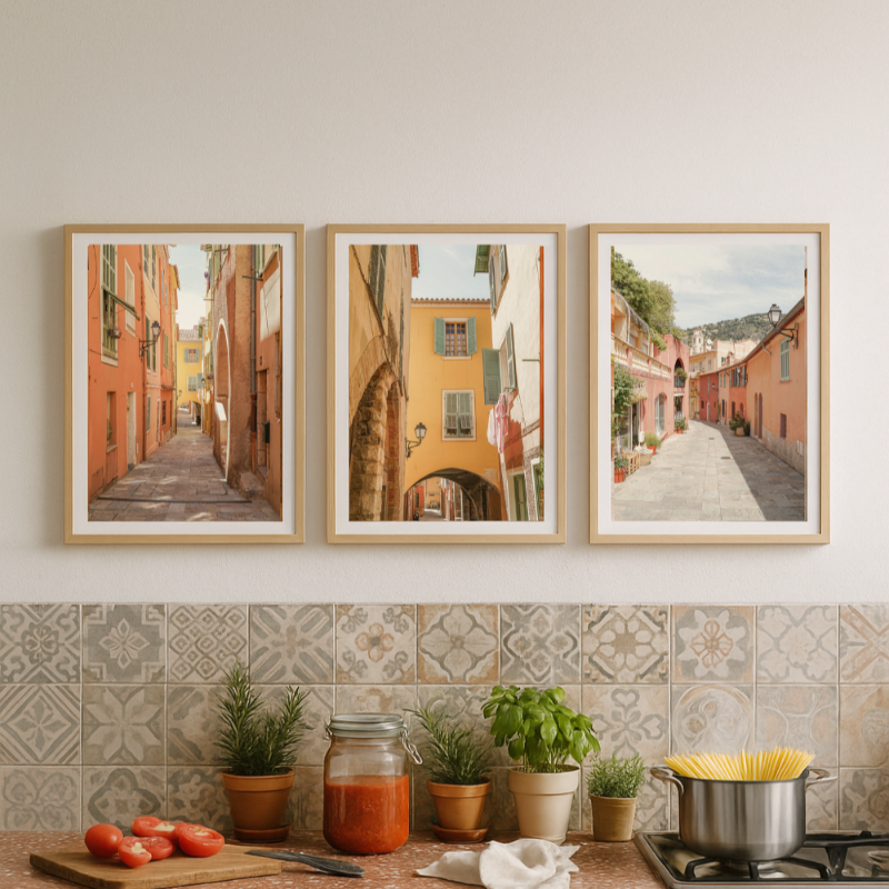 Cuadro "Summer in Menton"