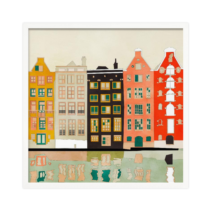 Cuadro "Amsterdam Houses 2"