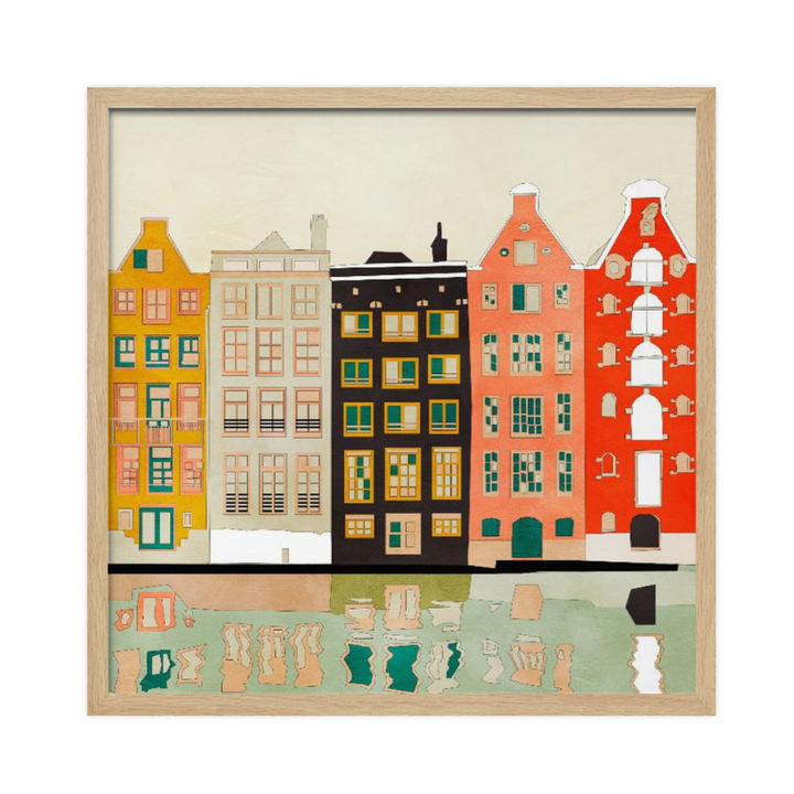 Cuadro "Amsterdam Houses 2"