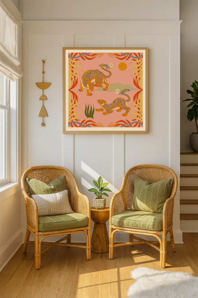 Cuadro "Rawring Playmates"