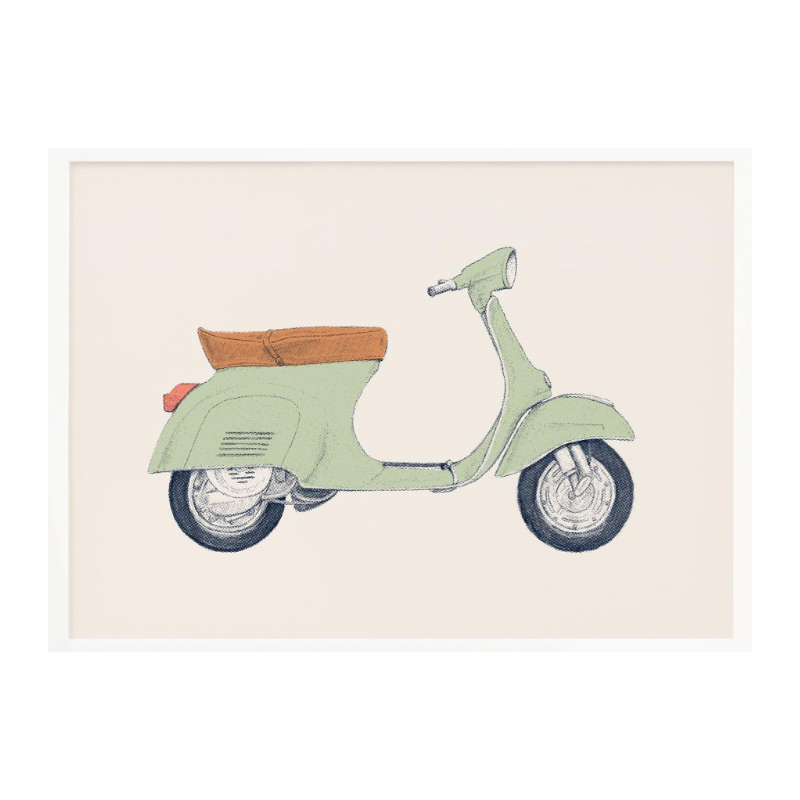 Cuadro "Vespa Print"