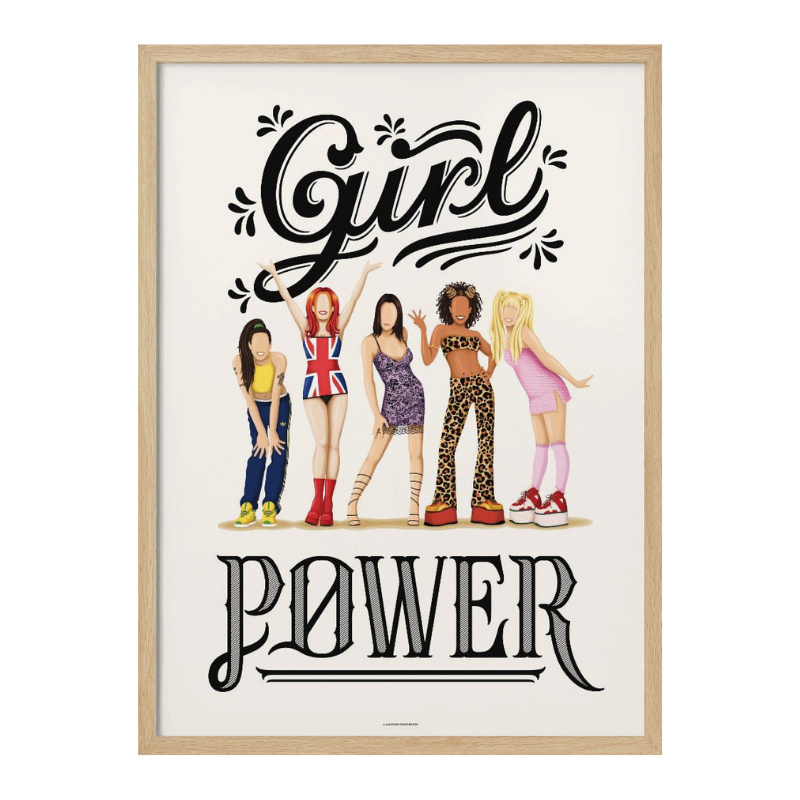Cuadro "Girl Power"