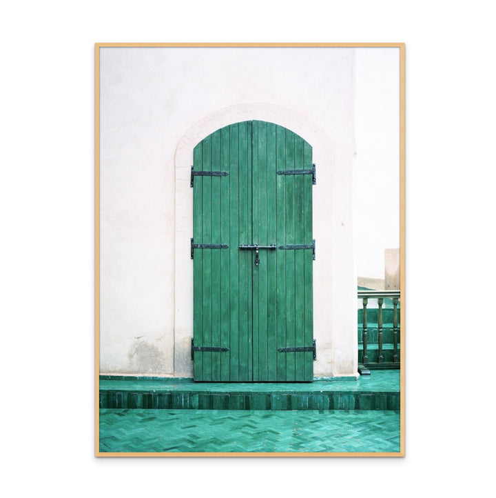 Cuadro "Marrakesh Green Door"