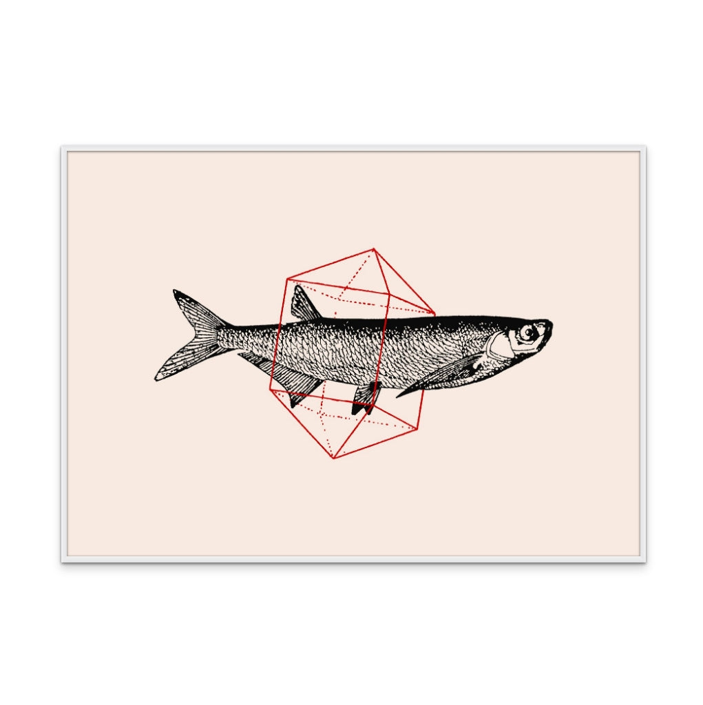 Cuadro "Fish In Geometrics NAo2"