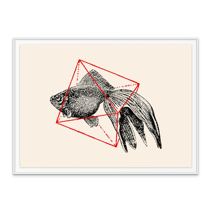 Cuadro "Fish In Geometrics NAo3"