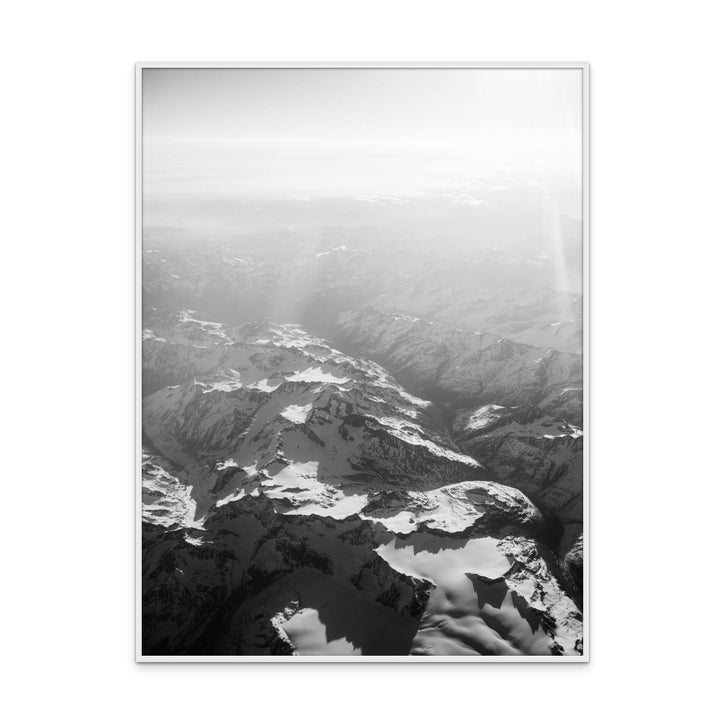 Cuadro "Alps in Black and White"