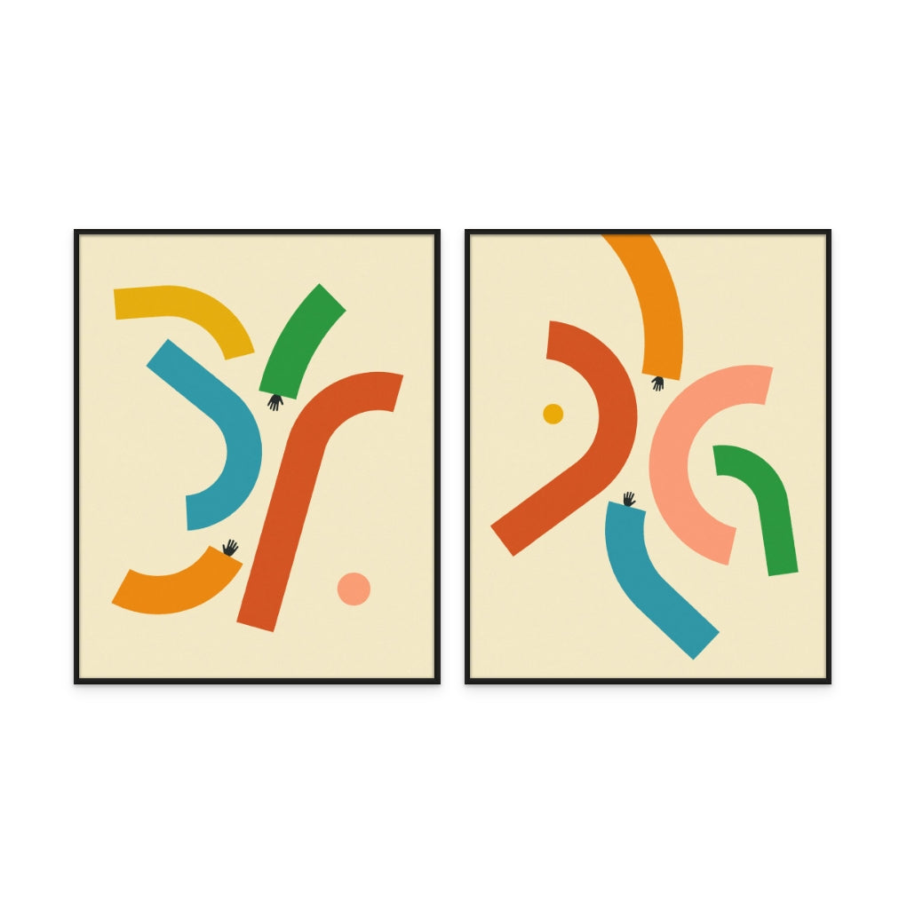 Set de cuadros "Reach"