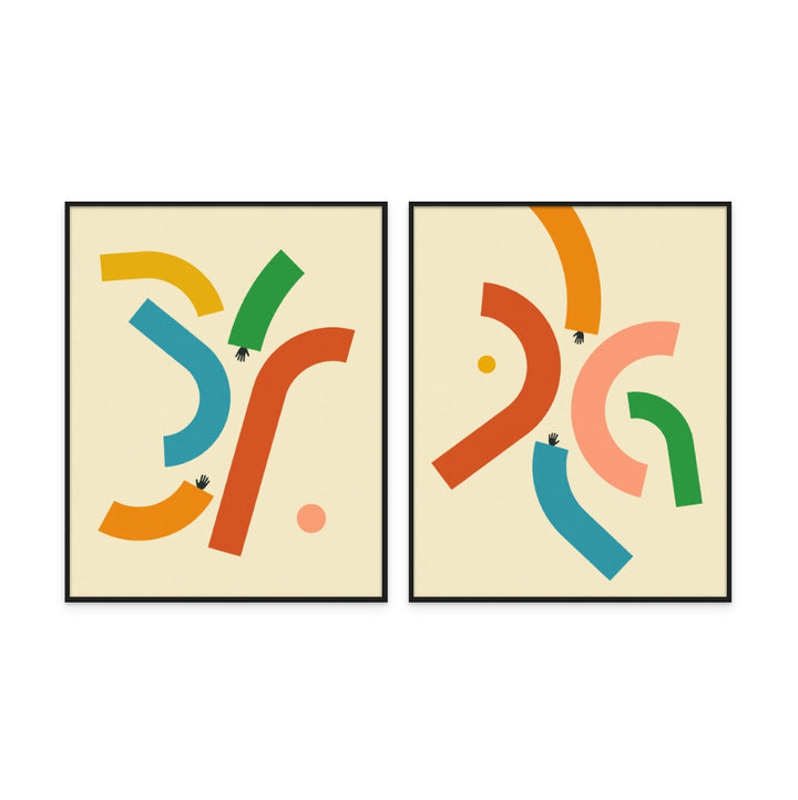 Set de cuadros "Reach"