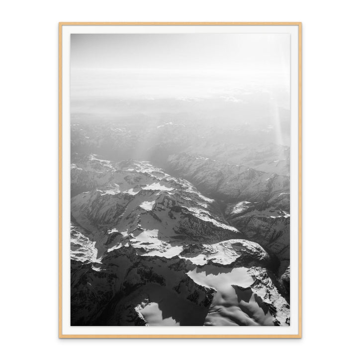 Cuadro "Alps in Black and White"