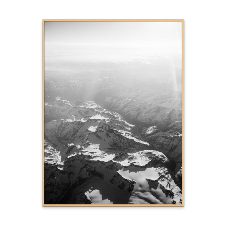 Cuadro "Alps in Black and White"