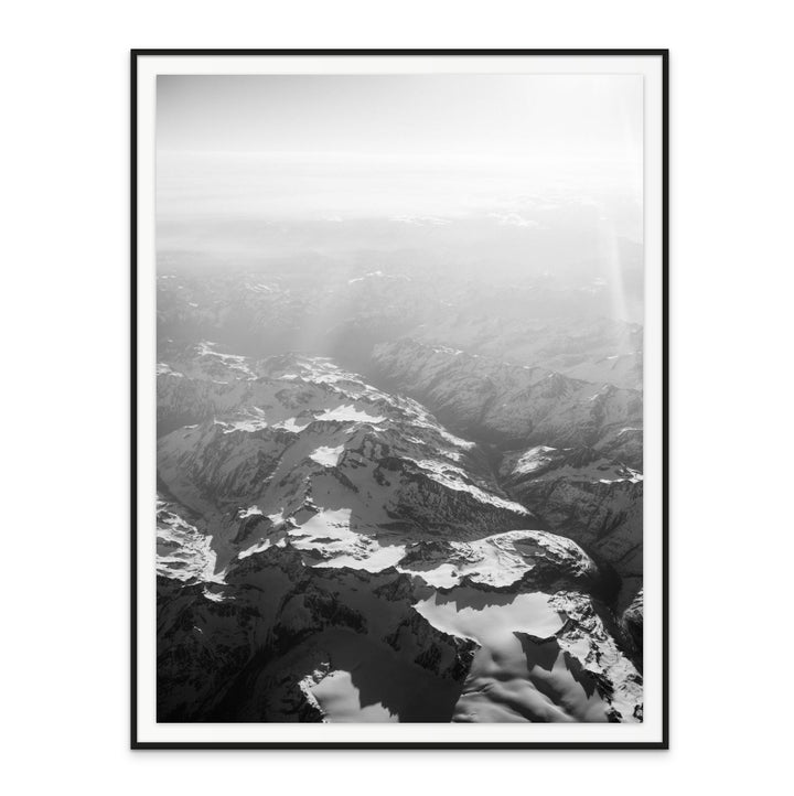 Cuadro "Alps in Black and White"