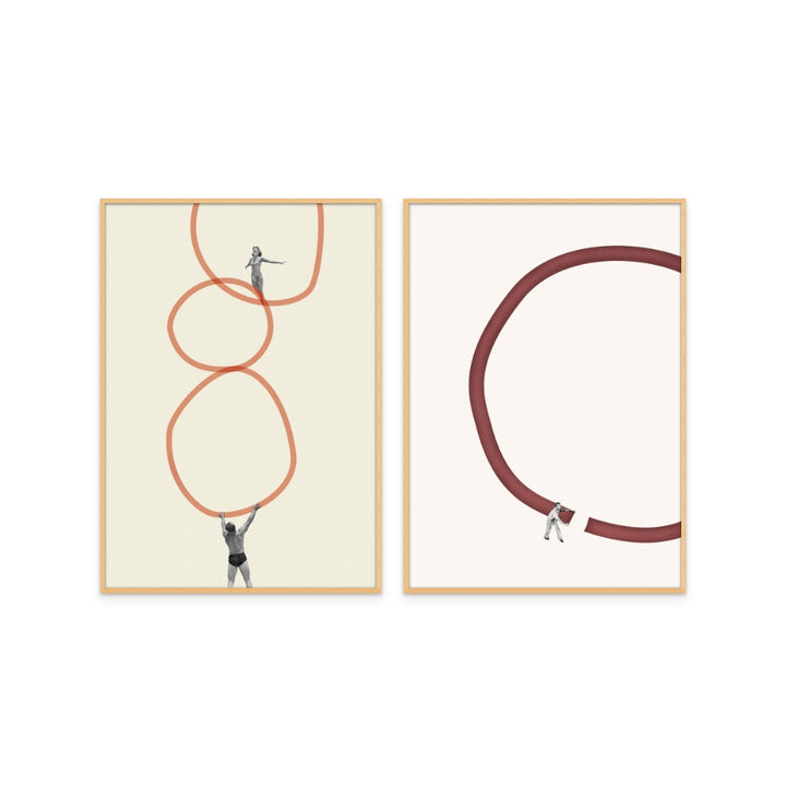 Set de cuadros "Loops of Life"