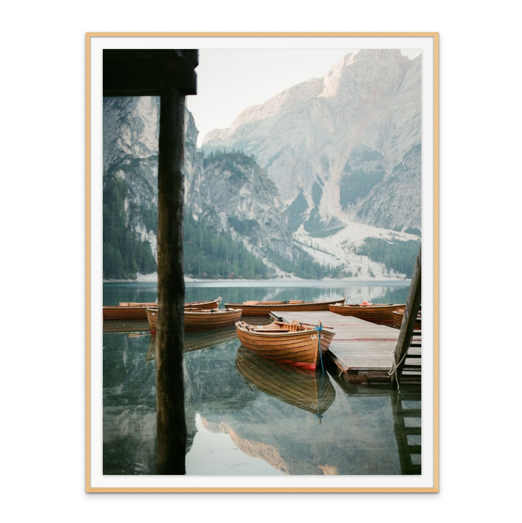Cuadro "Lago Di Braies 2"