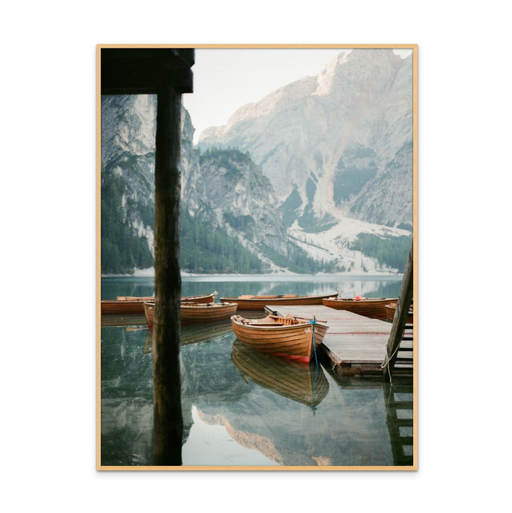 Cuadro "Lago Di Braies 2"