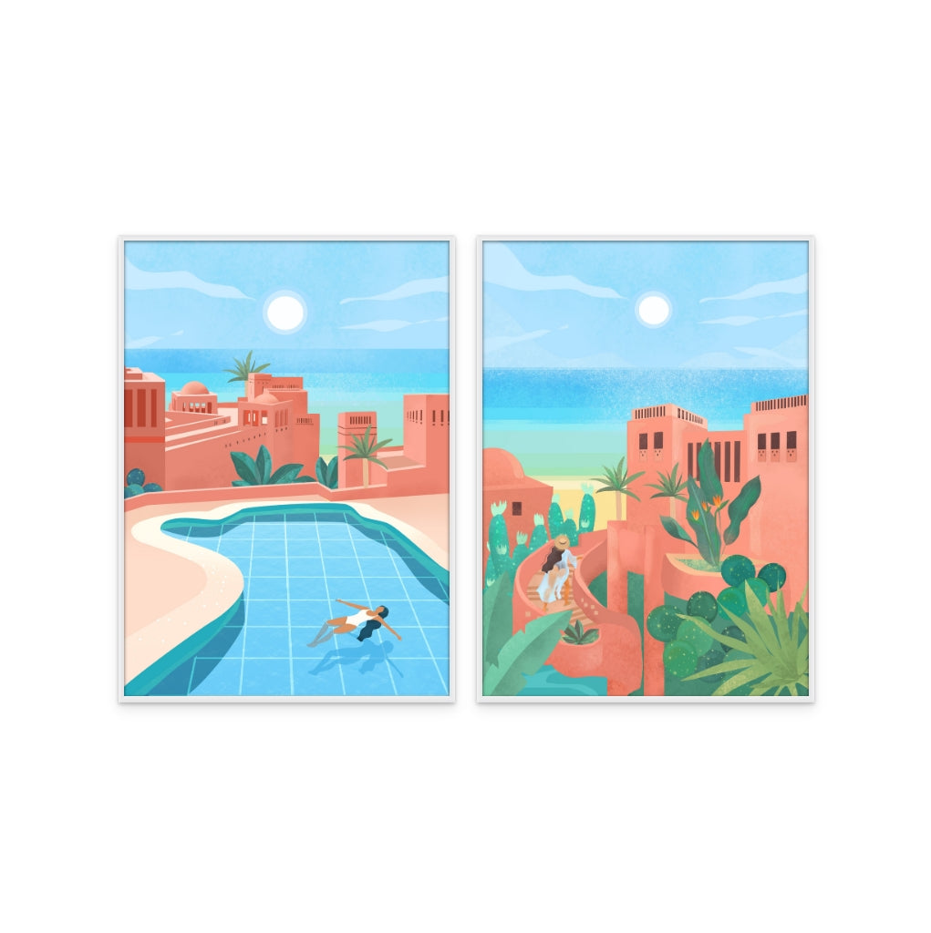 Set de cuadros "Canary Islands"