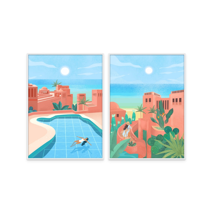 Set de cuadros "Canary Islands"