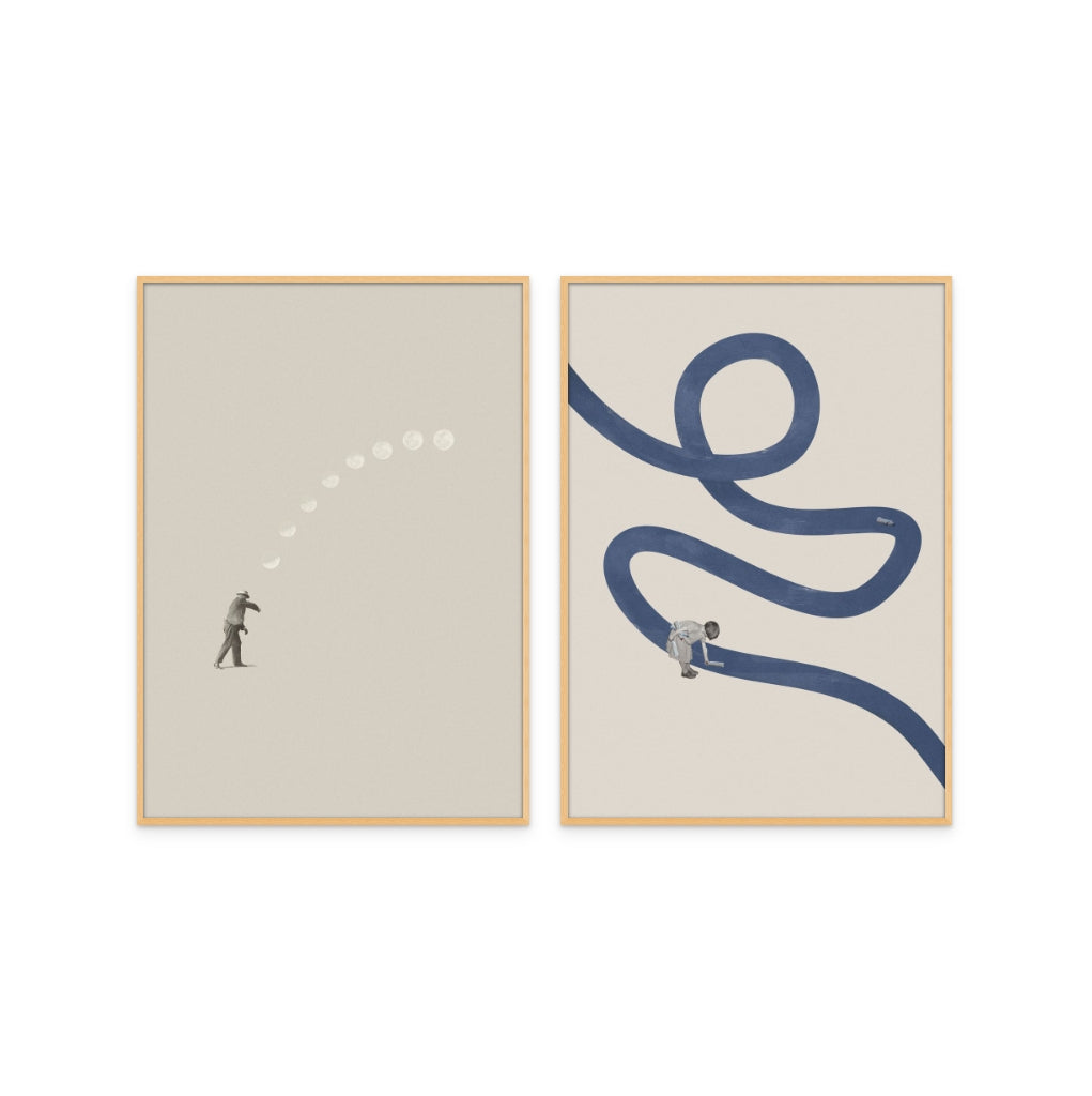 Set de cuadros "Dreamscapes"